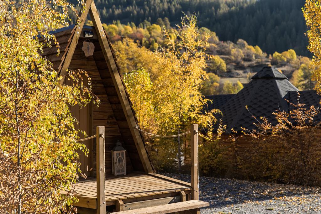 Hotel Camping Le Cians Beuil Exterior foto