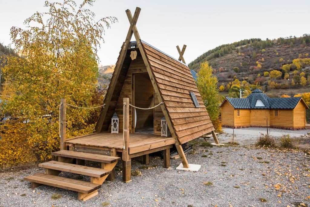 Hotel Camping Le Cians Beuil Exterior foto