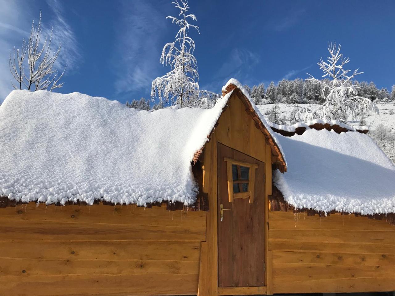 Hotel Camping Le Cians Beuil Exterior foto